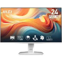 MSI Pro MP243W E14, 60,5 cm (23.8"), 1920 x 1080 Pixel, Full HD, LCD, 45 ms, Weiß