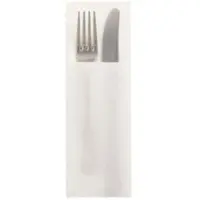Papstar 50 Servietten "DAILY Collection" 48 cm x 30 cm mit Besteckfalz Gelb