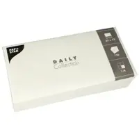 Papstar 150 Servietten "DAILY Collection" 1/4-Falz 32 cm x 32 cm weiss