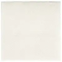 Papstar 125 Servietten, 2-lagig "PUNTO" 1/4-Falz 20 cm x 20 cm mikrogeprägt weiss