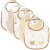 Jollein Lätzchen Miffy Family Farm 5er Set
