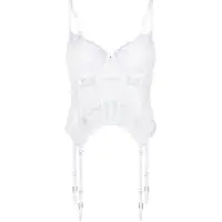 Hunkemoller Bustier Peonie Weiß