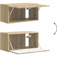 vidaXL TV-Wandschrank Sonoma 60 x 31 x 29,5 cm Holzwerkstoff