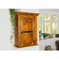 MASSIVMOEBEL24.DE Hängeschrank Akazie 52x24x69 honig lackiert OXFORD #01003