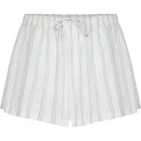 Hunkemoller Leinen-Shorts Weiß