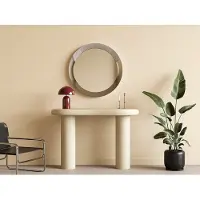 Vente-unique Wandspiegel Zirya Silberfarben 90 cm