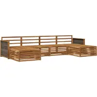 vidaXL Sofagarnituren 6 pcs Massivholz Akazie