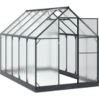 vidaXL Garten Gewächshaus 185 x 303,5 x 207 cm
