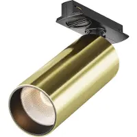 Maytoni Strahler für einphasiges Stromschienensystem UNITY Focus LED LED incl. Messing aus Aluminum 12W für Küche, Schlafzimmer, Wohnzimmer, Esszimmer, Lobby