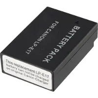 AccuCell Ersatzakku CAN LP-E17, Li-ion, 7,4V, 950mAh, 7,03Wh – Zuverlässige Energie für Ihre Kamera