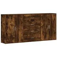 Helloshop26 - Buffet Sideboard Kommode Kleiderschrank Aufbewahrungsmöbel Organizer für Küche Wohnzimmer Lounge 3-teilig 60 x 31 x 02_0037046