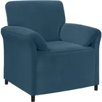 vidaXL Sofa Set 2 stk. Blau Samt