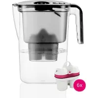 BWT VIDA MEI schwarz 2,6 l 6 × Filter