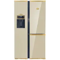 Gurari Gas-Standherd Edelstahl Gas Elektro Standherd 90 cm 126 L Erdgas Fl.Gas 4 Kw WOK,Selbstreinigung GCH E 818 X