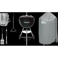 Weber Original Kettle 47 cm Schwarz Starterset