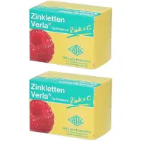 Zinkletten Verla Himbeere x2 2x200 St Lutschtabletten