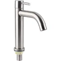 OEM Einfache Kaltwasserhahn für Waschbecken aus Chrom
