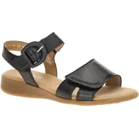 Gabor 82.802 Damen Sandalette - Riemchen Sandalen schwarz NEU