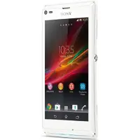 Sony Xperia L, 10,9 cm (4.3"), 1 GB, 8 GB, 8 MP, Android 4.1, Weiß