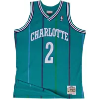 Mitchell & ness Swingman Mesh Jersey Charlotte Hornets 92-93 Larry Johnson X