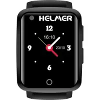Helmer Seniorenuhr LK 716 mit GPS-Ortung/Punkt. Display/ Herzfrequenzsensor/ Nano-SIM/ IP67/ 4G/ Android und iOS