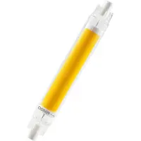 Osram LED Slim Line schlanke multicolor LED-Lampe mit R7s-Retrofit-Sockel, 8 W / 806 lm, klar, kaltweißes Licht mit 4000 K, nicht-dimmbar, IP20, bleifreies Glas, 16 mm Durchmesser.