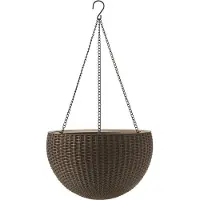 Curver Rattan Style Runde hängende Topf