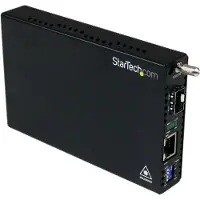 StarTech.com Gigabit Ethernet LWL / Glasfaser Medienkonverter mit SFP - 1000 Mbit/s Multimode Gigabit Etherne...