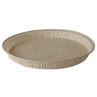 Papstar Backform "pure", rund, 835 ml, braun aus Pergamentpapier mit Silikonschicht, gefriergeeignet
