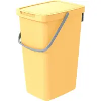 Prosperplast Abfallbehälter 20L SYSTEMA Q COLLECT | Hellgelb