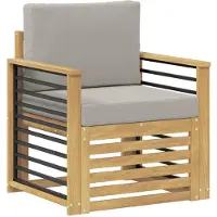 vidaXL Outdoor-Sofagarnitur Polyester Weiß