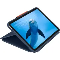 Logitech Rugged Combo 4 Touch, QWERTZ, Deutsch, Trackpad, 1,8 cm, 1,2 mm, Apple