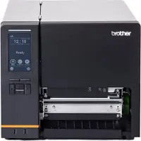 Brother IMP ETIQUETTES TJ-6521TN, Direkt Wärme/Wärmeübertragung, 203 x 300 DPI, 304,8 mm/sek, Farbe, Kabelgebunden, Schwarz