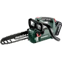 Metabo Akku-Kettensäge MS 18 LTX BL 25, incl. Akku Li-Power 4 Ah, Ladegerät, Zubehör, Karton