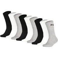 Puma Kinder Socken, 9er Pack - Sport Crew Sock,Tennissocken, ECOM