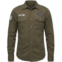 Brandit Langarmhemd "Herren Luis Vintageshirt" 1 Stk.