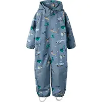Name it Overall "NMMALFA08 SOFTSHELL SUIT AOP 1FO NOOS" mit dekorativen und reflektierenden Details