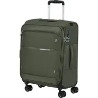 Samsonite Gotwist Handgepäck Spinner 55 cm - Erweiterbar 42/48 Liter - 55x40x23/25 cm - dark green