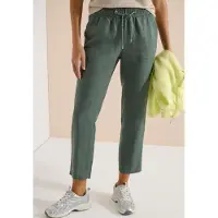 Cecil Stoffhose "Style Tracey" im Casual Fit und aus Leinen