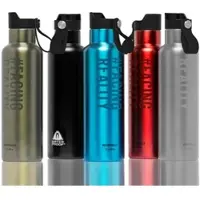 Waterproof Bottle - Stahltrinkflasche - Rot