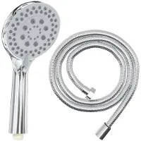 vidaXL Duschkopfset Chrom 150 cm Edelstahl