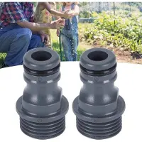OEM Gartenschlauchanschluss 2 Stks G1/2 Draht - Gartenschlauch Schlauchanschluss - Bewässerungswerkzeug | Schnellanschluss Gartenschlauch Schlauchanschluss.