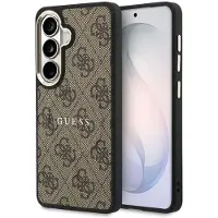 GUESS Samsung Galaxy S26 Hülle - Kunststoff - - Backcover/Hard Case - Braun