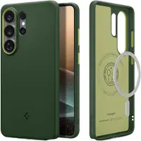 Spigen Samsung Galaxy S26 Ultra Hülle - Silikon - - Backcover/Hard Case - Grün
