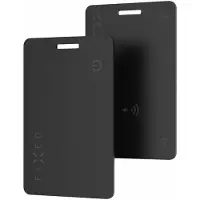 FIXED Tag Card2 mit Unterstützung für Find My Wireless Charging schwarz