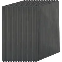 Relaxdays Doppelstegplatten