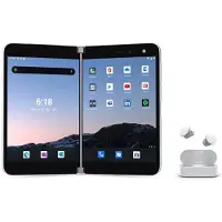 Microsoft Surface Duo Smartphone Folding Dual Screen 256GB Weiß Android 10