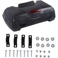 TWO TREES ATV-Heckbox 80L, großes Fassungsvermögen, regendicht, mit Rückenlehne für Wanderungen und Camping