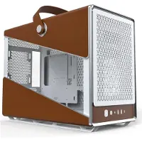 Montech Heritage, Midi Tower, PC, Weiß, micro ATX, Mini-ITX, Kunstleder, 17 cm