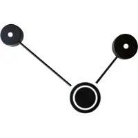 Licht-Erlebnisse LED Wandlampe Schwarz Dimmbar via Wandschalter H: 44 cm 3000 K 560 lm Aluminium Wandleuchte Wohnzimmer